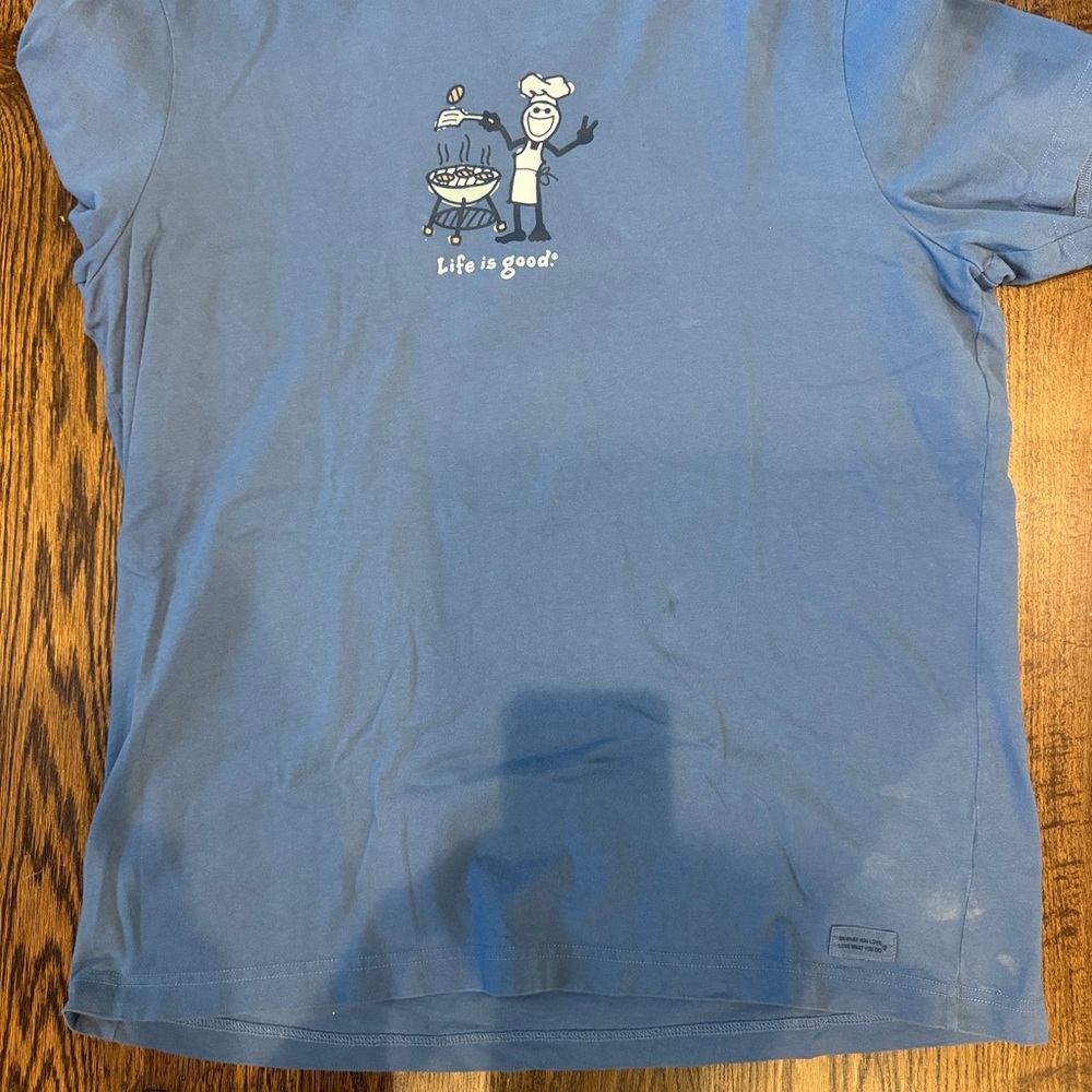 Life Is Good Gray T-Shirt